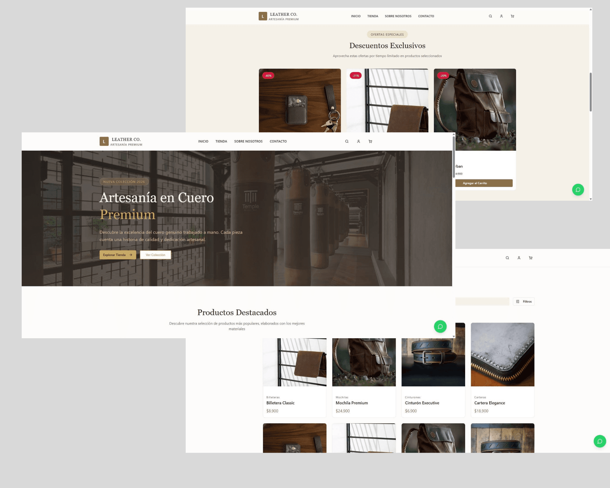 Marroquinería premium